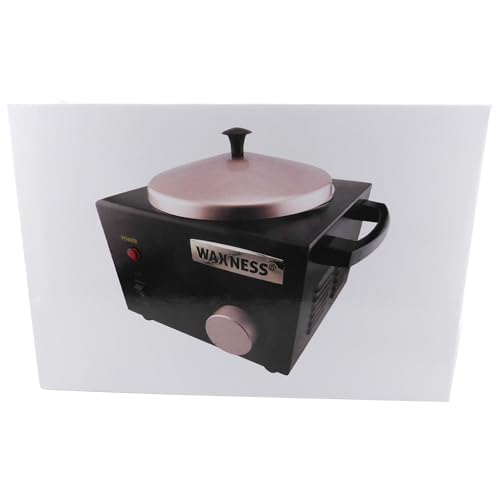 Image of Waxness WN-5001 Elite-Series Professional Wax Heater - Black, 1 lb Capacity, Electronic Temperature Control, 150W, for Professional Use