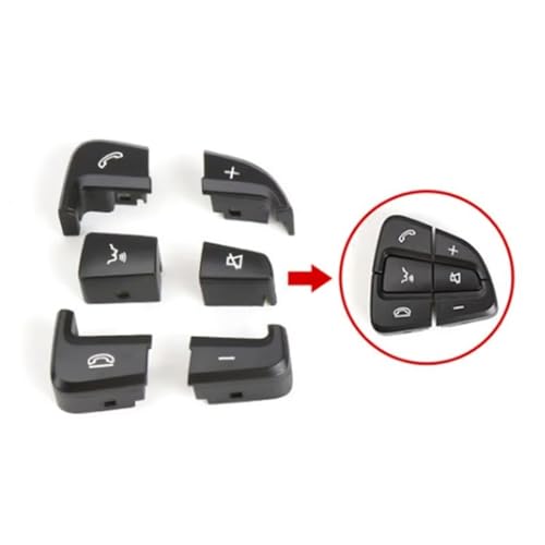 Control crucero compatible con Benz Clase C GLC volante botón interruptor 5