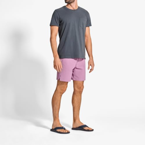 Image of OLUKAI Hokua Men's Beach Sandals, Quick-Dry Flip-Flop Slides, Water Resistant & Wet Grip Rubber Soles, Compression Molded Footbed & Soft Comfort Fit