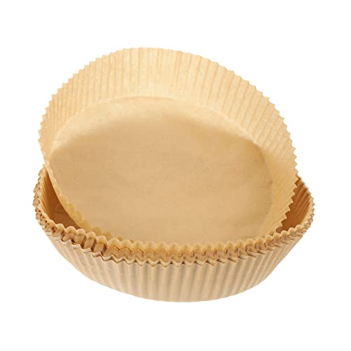 Holibanna Bandejas De Papel Para Freidora De Aire Desechables y Antigrasa Suministros Para Hornear y Cocinar Freidora Sin Aceite