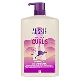Aussie Bouncy Curls Champú 1000ml, Vegano y CrueltyFree