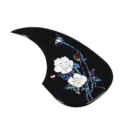 Pickguard guitare de rechange en PVC fin protection optimale de la table d'harmonie folk