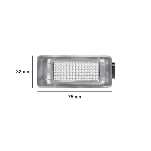 Luces matrícula para Dacia Duster soluciona la iluminación opaca con luces LED blancas 2