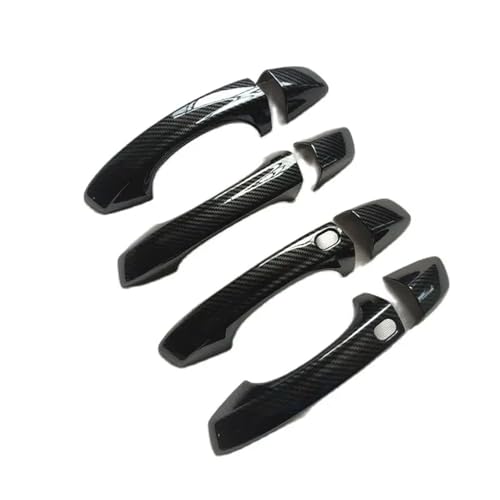 Cache extérieur porte pour VW Golf Mk7 R 2013-2017 ABS carbone