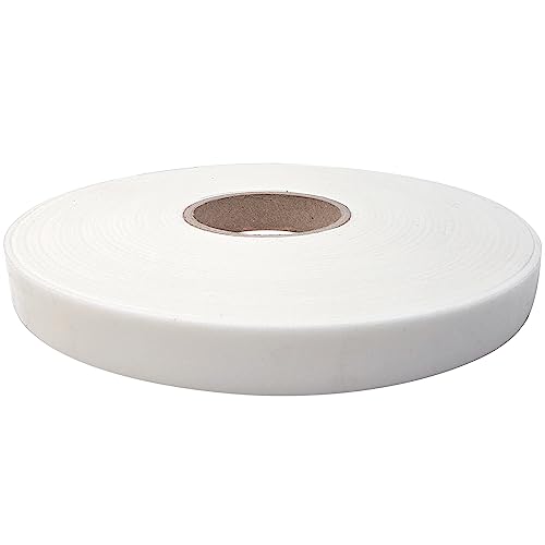 NADOtec Cinta de sellado de cerámica, resistente al fuego, para chimenea, tejido de fibra de cerámica, autoadhesivo, no inflamable, resistente al calor, color blanco, 15 mm x 2 mm, longitud 10 metros