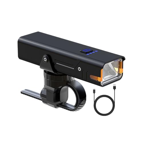 Front Bike Light - Rechargeable Bike Lamp Front Bikes Light, Set | Waterproof Lightweight | LED Headlight | For Cycling Safety R