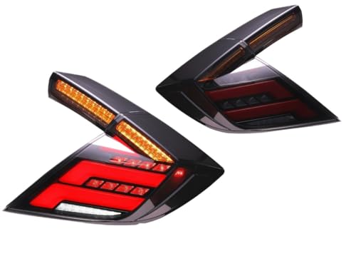 Feux arrière LED clignotants séquentiels pour Civic Hatchback Type-R 2016-2020