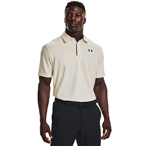 Image of Under Armour Men's Polyester Solid Tech Polo | T-Shirt | 1290140-001