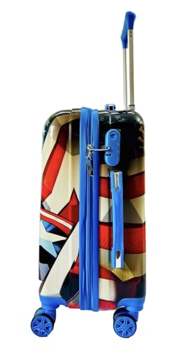 Image of ADSON PC Kids Trolley 360 Rotating Luggage 360 Wheels Non-Breakable Exclusive Edition 20 Inch Kids Hardsided Suitcase with 4 Wheels, 360 Wheel Travel Trolley Bag