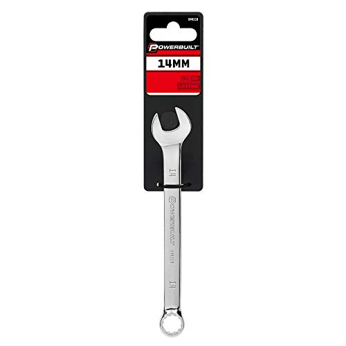 Image of Powerbuilt 644118 Metric Mirror Polished 14mm Combination Wrench