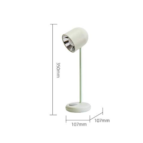 Lampe de table de lecture rose anti-fatigue visuelle rechargeable USB