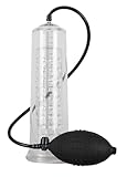 You2Toys Mister Boner Pump - Penispumpe mit genoppter Penishülle und Pumpball, Vakuumpumpe zur intensiven Stimulation, transparent