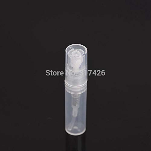 QPM 2ml plastic spray perfume bottle, small sample perfume atomizer