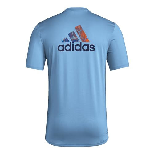 Image of adidas Men's Inter Miami CF Local Pop Short Sleeve Pre-Game T-Shirt