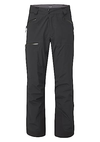 Rab Men’s Khroma Diffract Pants Waterproof Breathable Pants for Skiing & Mountaineering - Black - X-Large