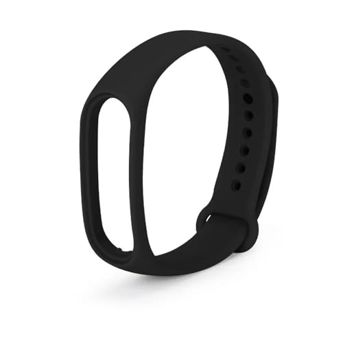 [MEVMEVGNLN] Fit For Xiaomi For MiBand 7 �X�|�[�c�u���X���b�g For Miband 5 6 NFC �����p���X�g�o���h For Correa �X�g���b�v�ɓK������V���R���E�H�b�`�o���h(Black 12,For M