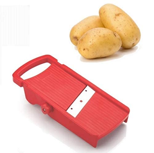 luella Easy Cut Slicer for Kitchen Ideal for Potato,Carrot,Onion (Red) (B0BZ5ZRHH7) Amazon Price History, Amazon Price Tracker