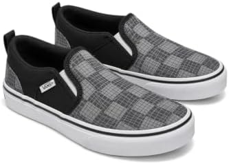 Vans Kids' Asher Slip-On Shoe - Girls' Sneakers for Everyday Wear, Walking, School & Fashion — view 2