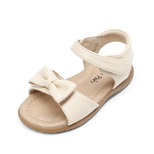 Image of DREAM PAIRS Girls Sandals Fashion Bow Summer Shoes for Toddler /Little Kid