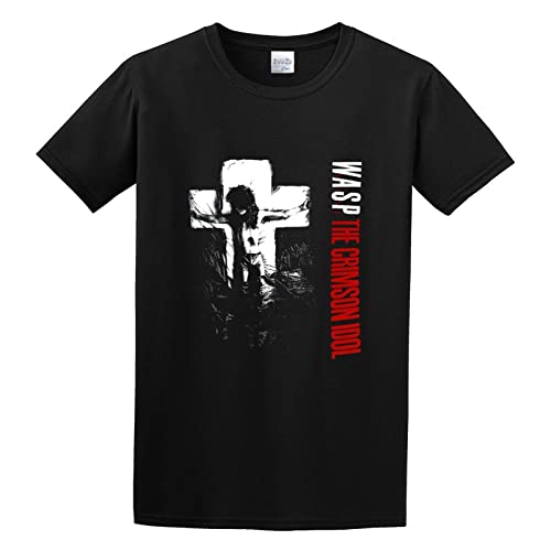 Photo de Adult T-Shirts Wasp W.A.S.P. The Crimson Idol Metal Rock Black L