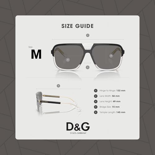 Dolce & Gabbana DG4354 Square Sunglasses for Men + BUNDLE With Designer iWear Eyewear Kit4