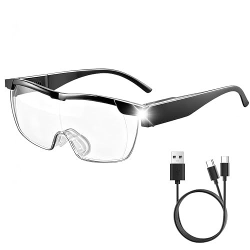 Magnifying Glasses with Light for Hobbies 300% Magnification for Elderly