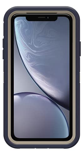 Coque iPhone XR OtterBox Defender Series antichoc durable bleu Dark Lake