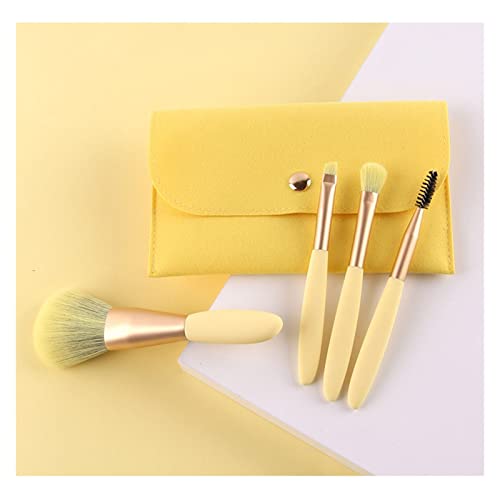 GMOIUJ-Makeup-Tools-Powder-Brush-Concealer-Brush-4-Mini-Makeup-Brush-Sets-Color-Black-Size-1