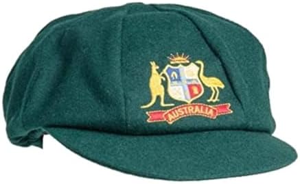 Woolen Australia Australian Baggy Green Cricket Cap Test Match Hat One Size