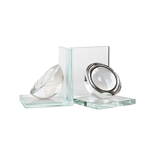 Sujetalibros de Cristal para Libros Pesados en Biblioteca Escolar 2