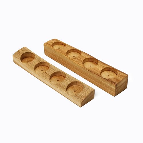 BestLoft Teelichthalter Holz Deko Wohnzimmer Hochzeitsdeko...