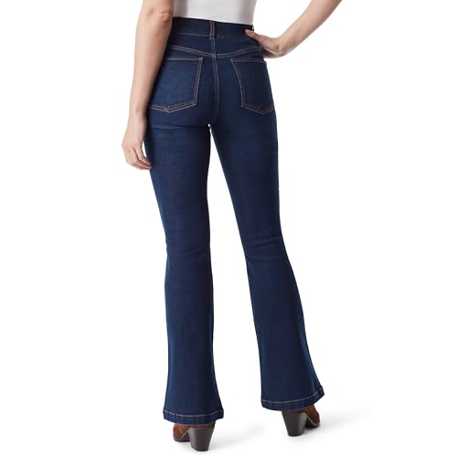 Image of Gloria Vanderbilt Women's Shape Effect Pull On High Rise Flare Jeans