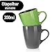 Imagen de com-four® 6x Tazas de Café de Cerámica 350 ml