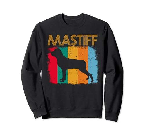 Vintage English Mastiff Dog Funny Puppy Dogs Lovers Felpa