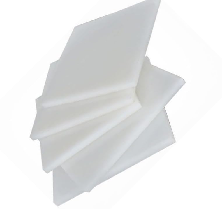 Placa de polipropileno de 6mm láminas de plástico rígido impermeable y panel PP de 20x50cm