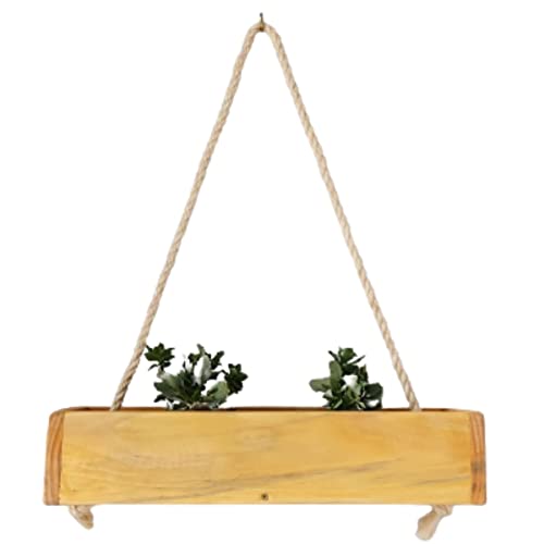 Horta Vertical-Floreira C/Cachepot-Jardim Suspenso C/Corda