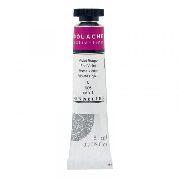 SENNELIER COFFRET BOIS GOUACHE 15X21ML +