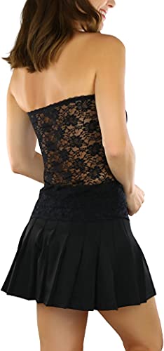 Image of ToBeInStyle Women's Cotton-Spandex Blend Stretchy Tube Top