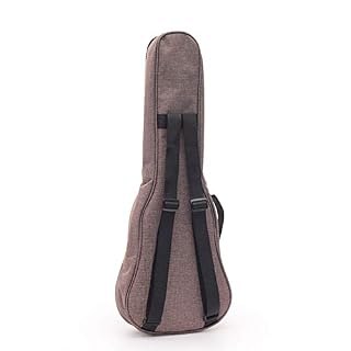 SECOLI Housse de protection épaisse pour guitare soprano concert ténor Sac de protection Sac à main Accessoires de guitare Performance Facile à transporter, beige, 21inch - Les Beatles, Paul McCartney, John Lennon, RIngo Starr, George Harrison SECOLI Housse de protection épaisse pour guitare soprano concert ténor Sac de protection Sac à main Accessoires de guitare Performance Facile à transporter, beige, 21inch – Image 2