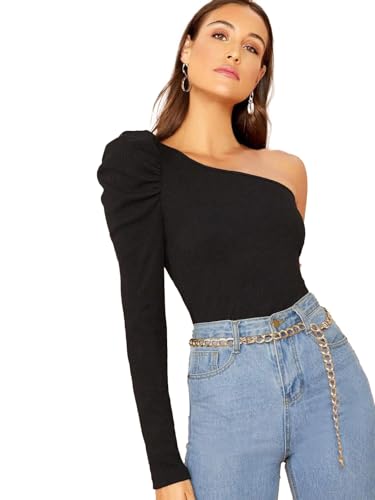 Image of KOTTY Womens Regular Fit Full Sleeves Solid Top