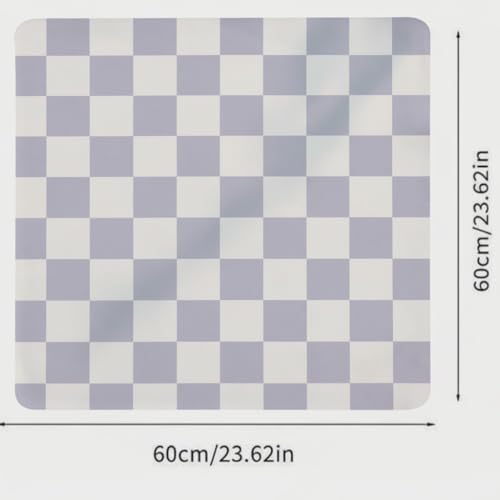 Image of Homecloud Non-Slip Washing Machine Mat - Durable Waterproof Protective Cover for Washer & Dryer, Dust-Resistant Mat Ideal for Laundry Room & Kitchen Appliances (Light Grey)