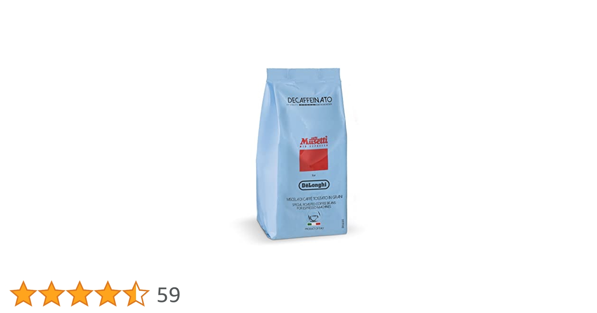 Amazon.co.jp: Musetti for De'Longhi (デロンギ) コーヒー豆
