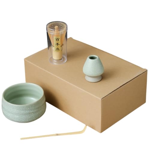 Wh0528 Matcha Teezeremonie-Set Bambus Edition