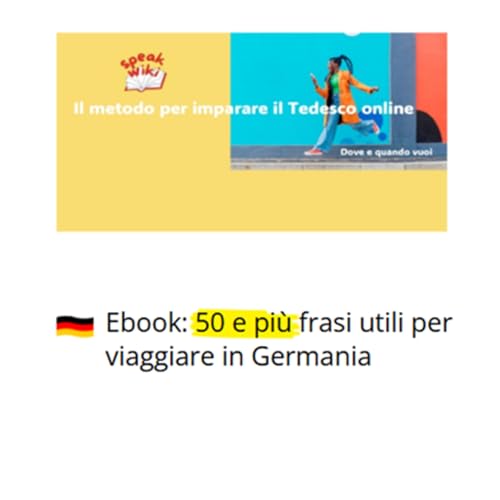 『Speakwiki, 50 e pi&ugrave; frasi utili per viaggiare in Germania!』のカバーアート