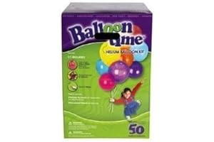 Helium Tank Balloon Time Kit: Inflate 200 Balloons with Ease