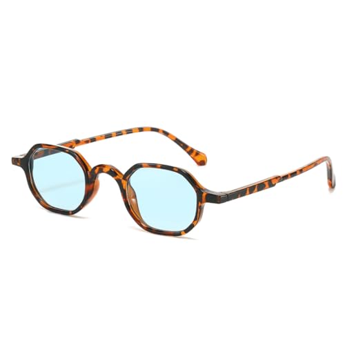 Lunettes de soleil anti-UV à petite monture tendance pour hommes et femmes