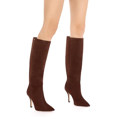 Kate Boot In Brown Suede4