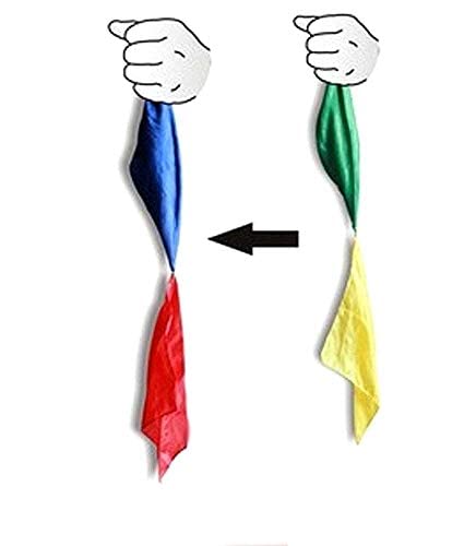 Fazzoletti Magici- Cambia Colore - Trucchi Di Magia - Giochi di Prestigio