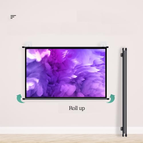 Pantalla Manual para Proyector 72 Pulgadas 16:9 miniatura 2