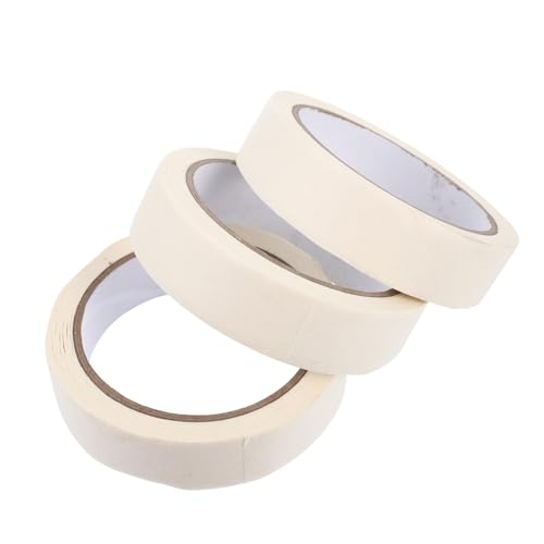CORHAD Automotive Masking Tape Single Side Adhesive Paper Tape Non-Residue Masking Rolls
